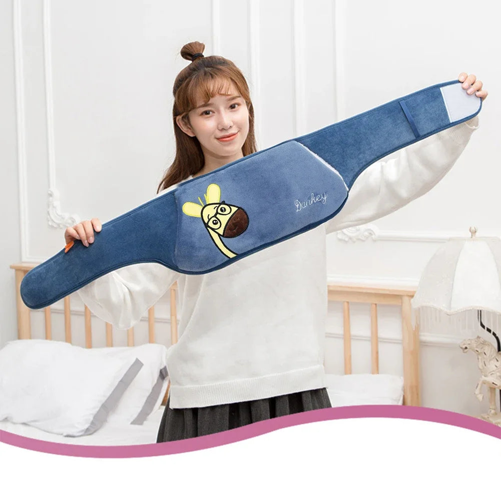 3Pcs Hot Water Bag Waist Cover Belt Stomach Abdominal Warming Band Warm Waist Cover Belt for Neck Hand with Hot Water Bottle Bag