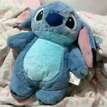 Large stitch hot water bottle plush