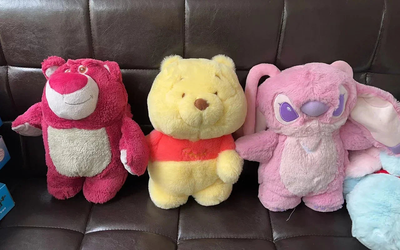 Aoger Disney Anime Hobby Stitch Winter Extra Large Plush Hot Water Bottle Women's Home Water Filling Hand Warmer Girlfriend Gift